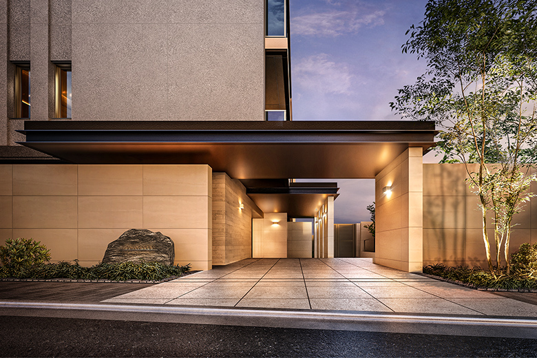 クレヴィア西国分寺 街への顔つき