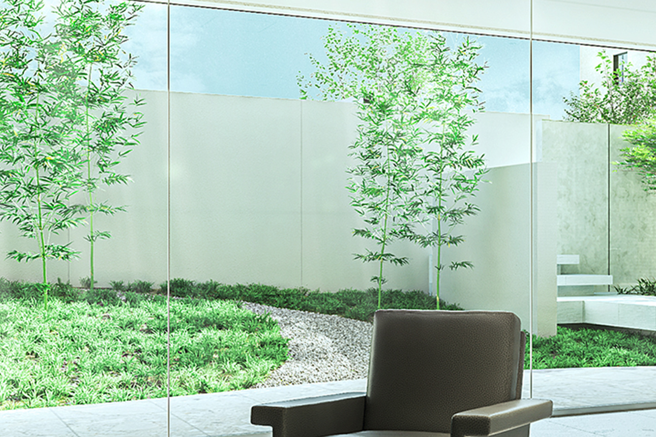 クレヴィア西国分寺 内庭・植栽