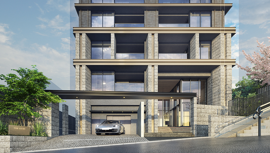 ザ・ライオンズ本郷 エントランス外観