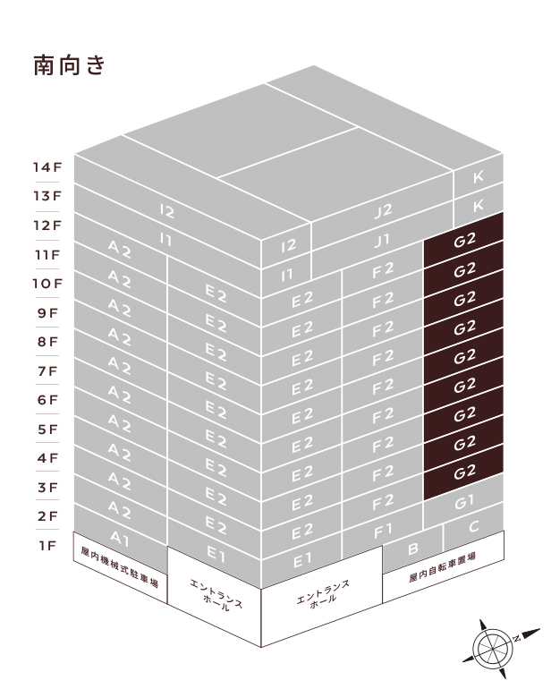 ザ・ライオンズ本郷 タイプG間取り図