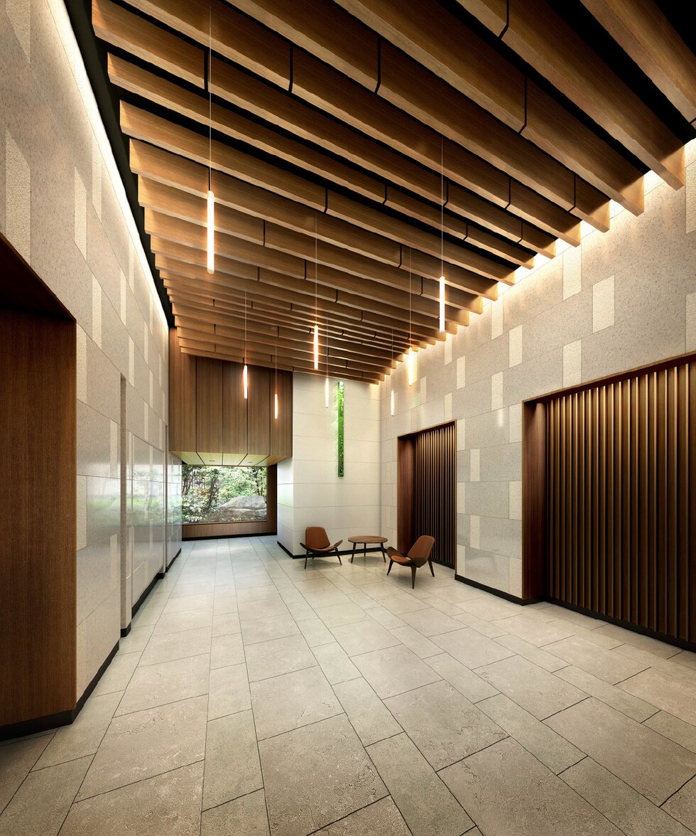 プレミスト鶴見花月総持寺ステーションフロント エントランスホール