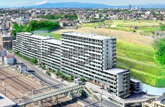 プレミスト鶴見花月総持寺ステーションフロント 外観完成予想CG